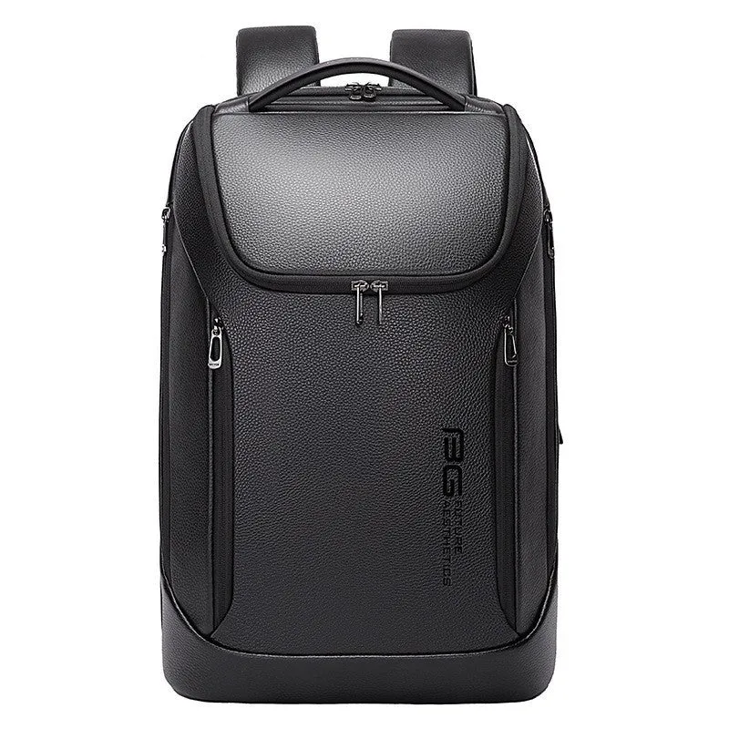 BG Metro Leather Laptop Backpack - Chic, Casual, & Ready for Anything