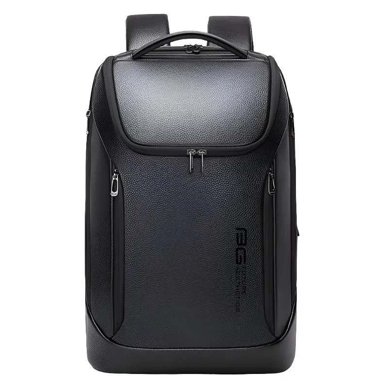 BG Metro Leather Laptop Backpack - Chic, Casual, & Ready for Anything