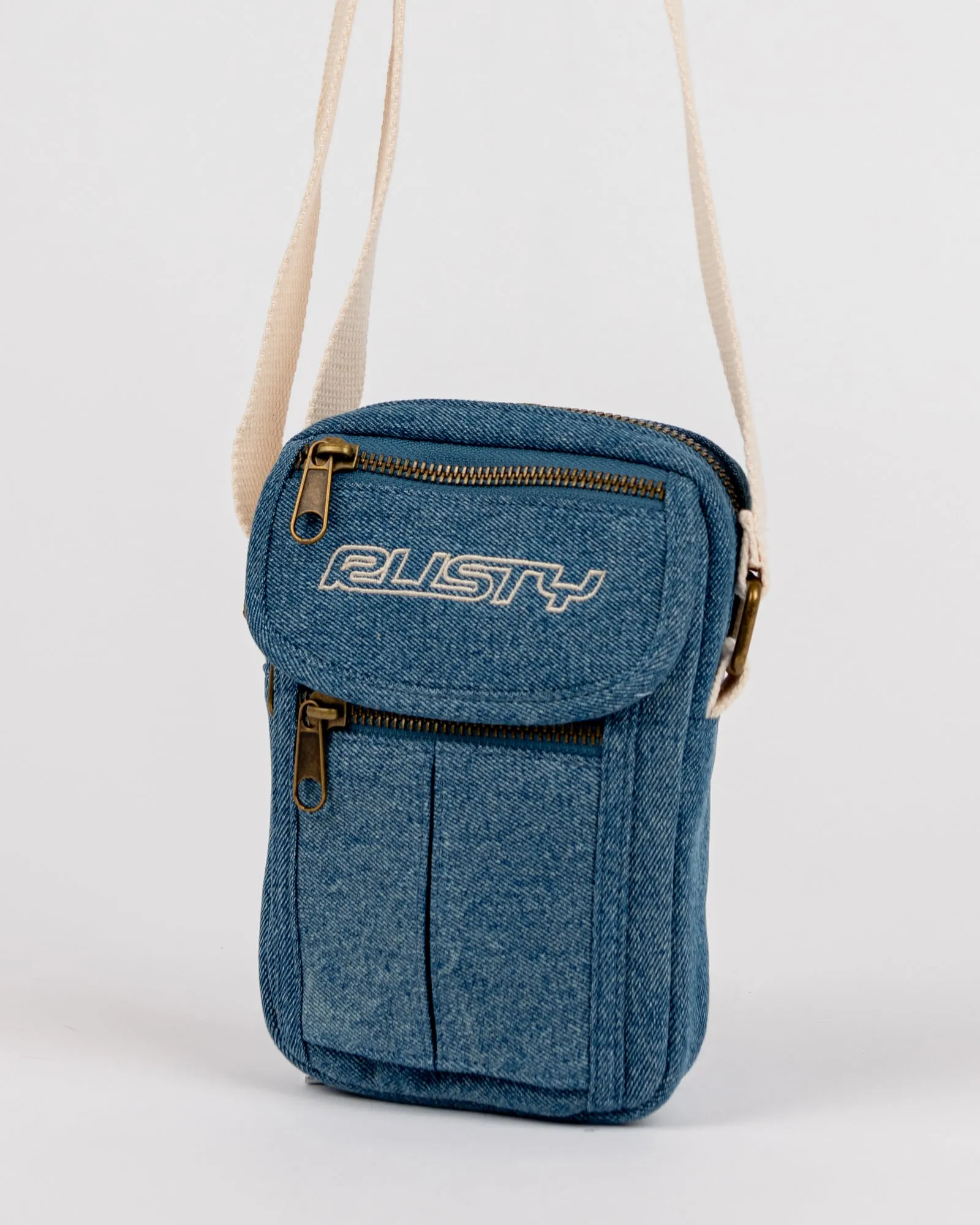 Billie Jean Denim Crossbody Bag