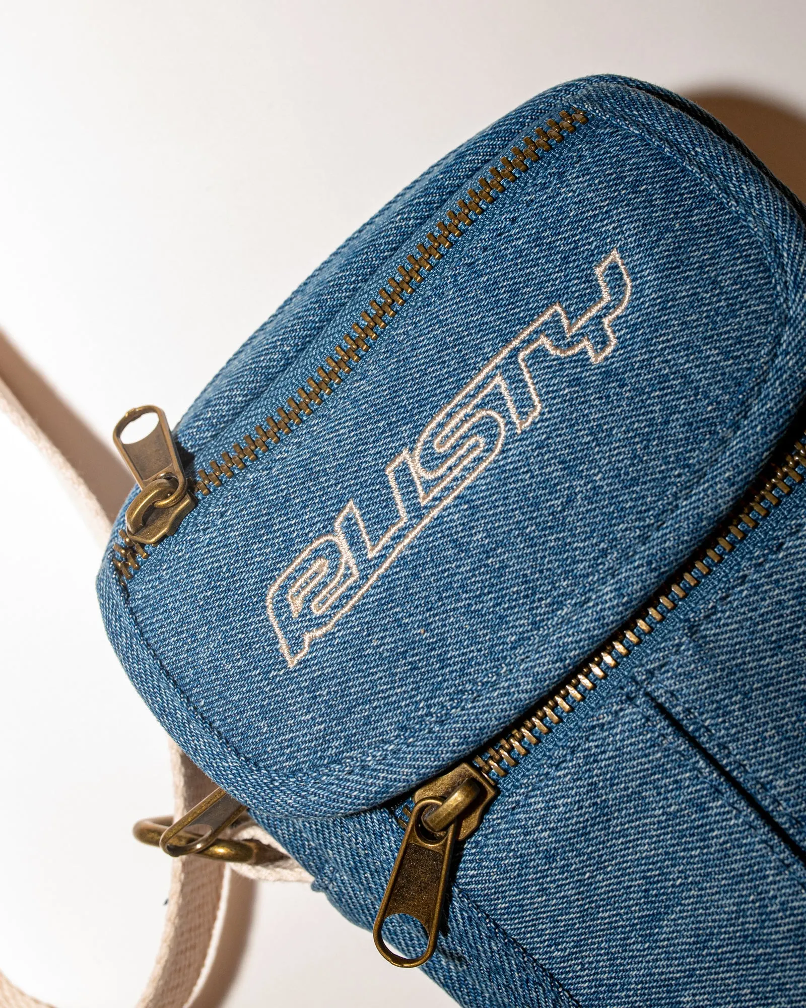 Billie Jean Denim Crossbody Bag