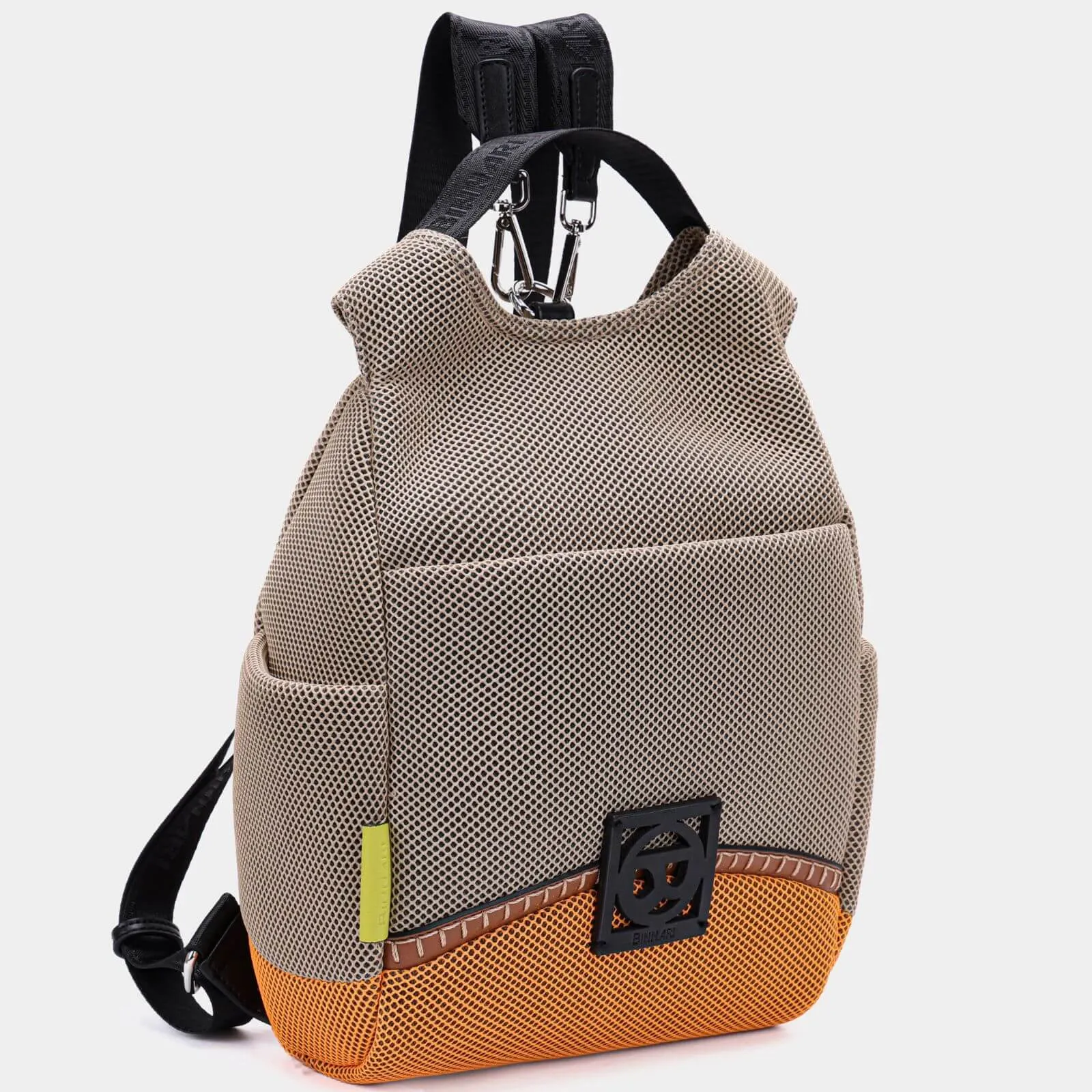 Binnari Rose Natural & Orange Backpack