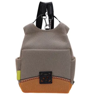 Binnari Rose Natural & Orange Backpack