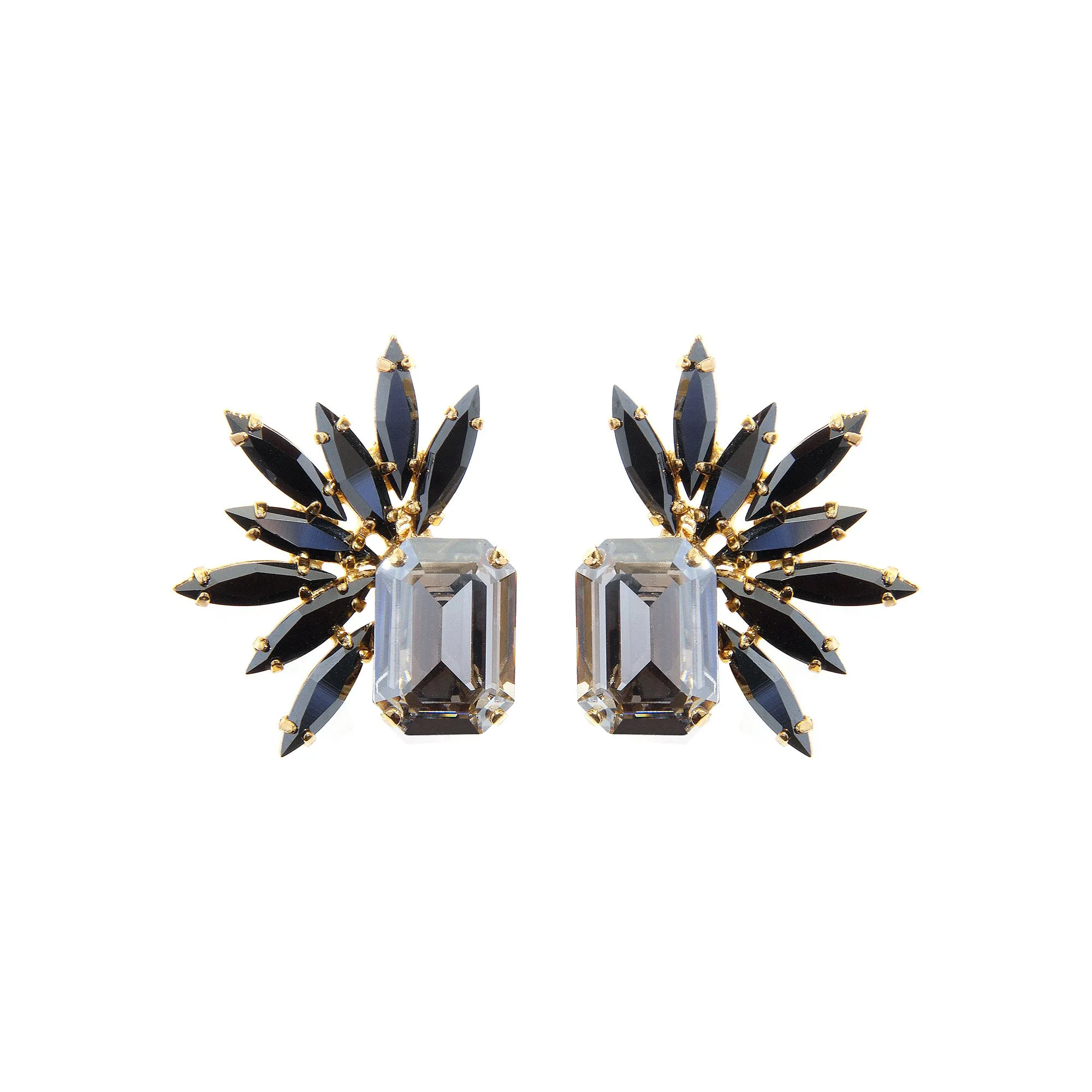 BIRDS OF PARADISE EARRINGS (UPRIGHT)