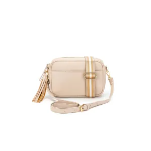 Black Caviar Indie Crossbody Bag Oatmeal