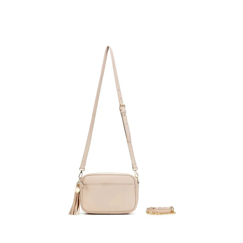 Black Caviar Indie Crossbody Bag Oatmeal