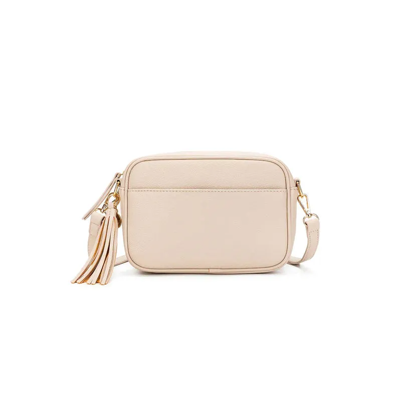 Black Caviar Indie Crossbody Bag Oatmeal