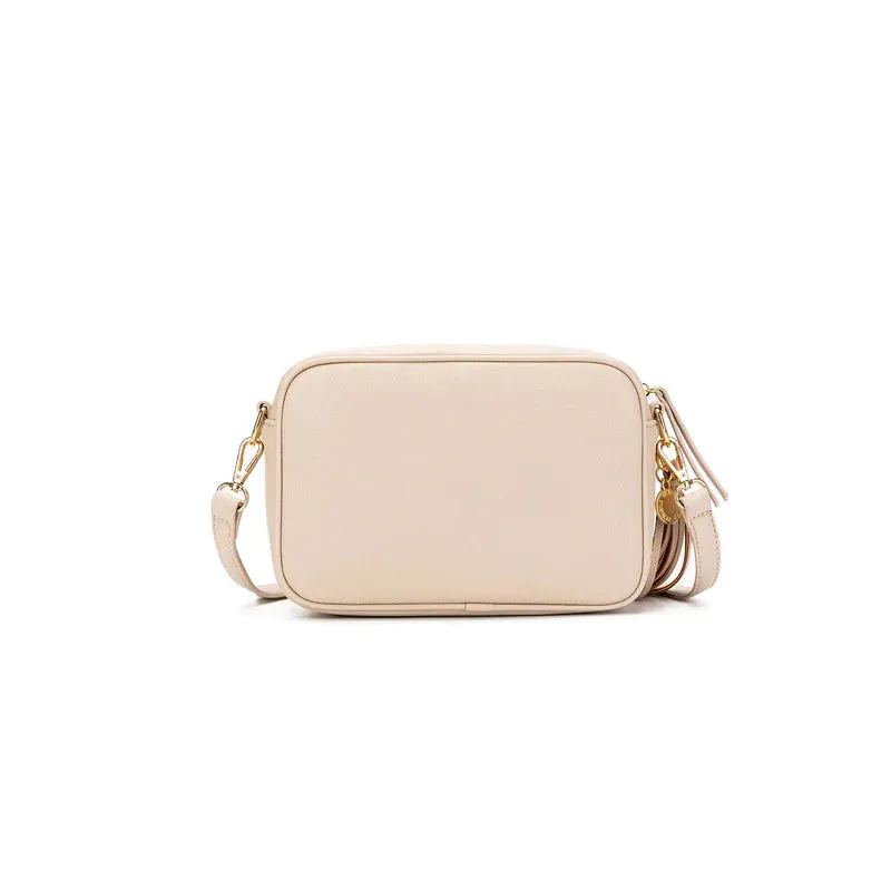 Black Caviar Indie Crossbody Bag Oatmeal