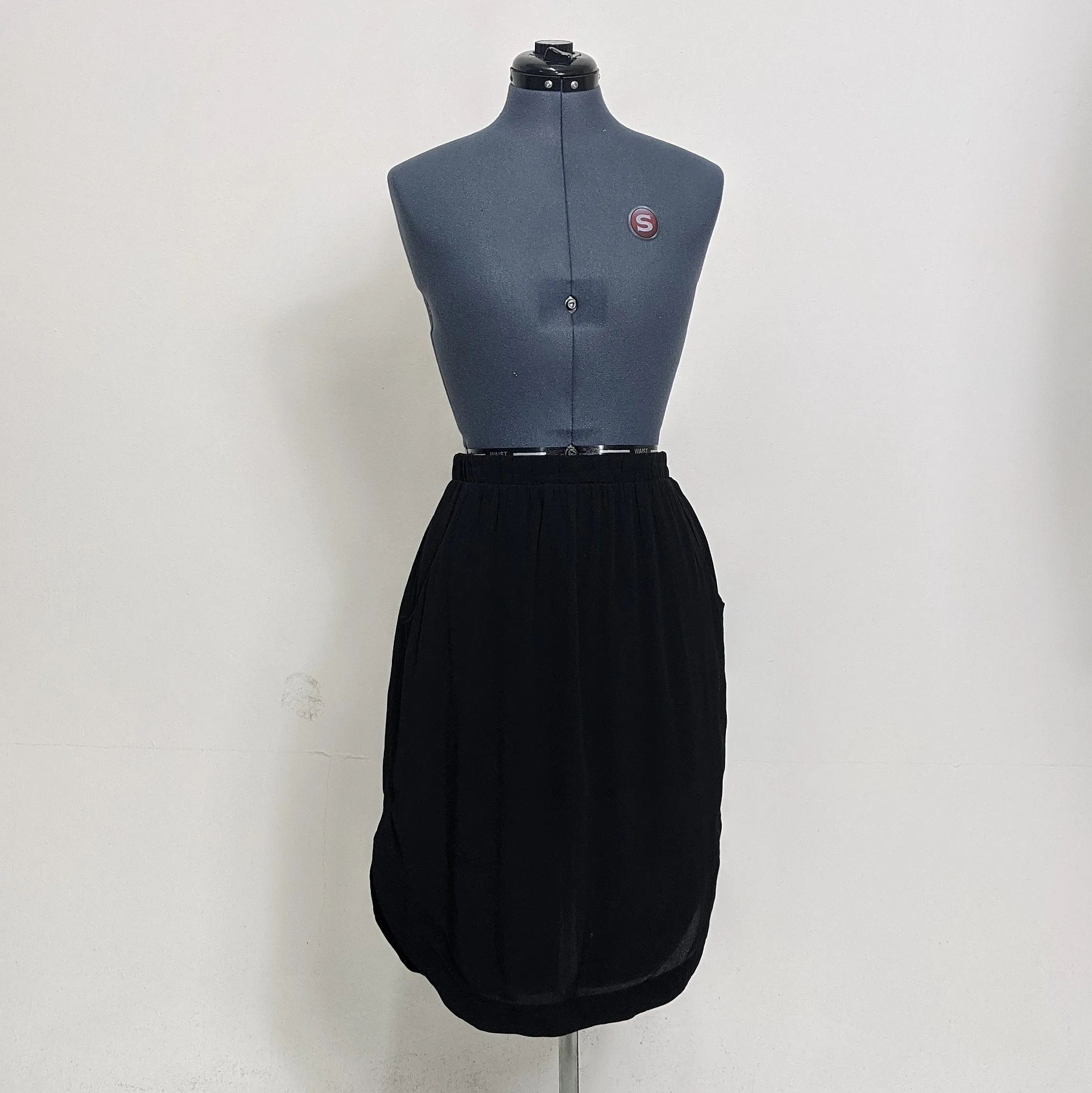 Black Midi Skirt by Modern Citizen