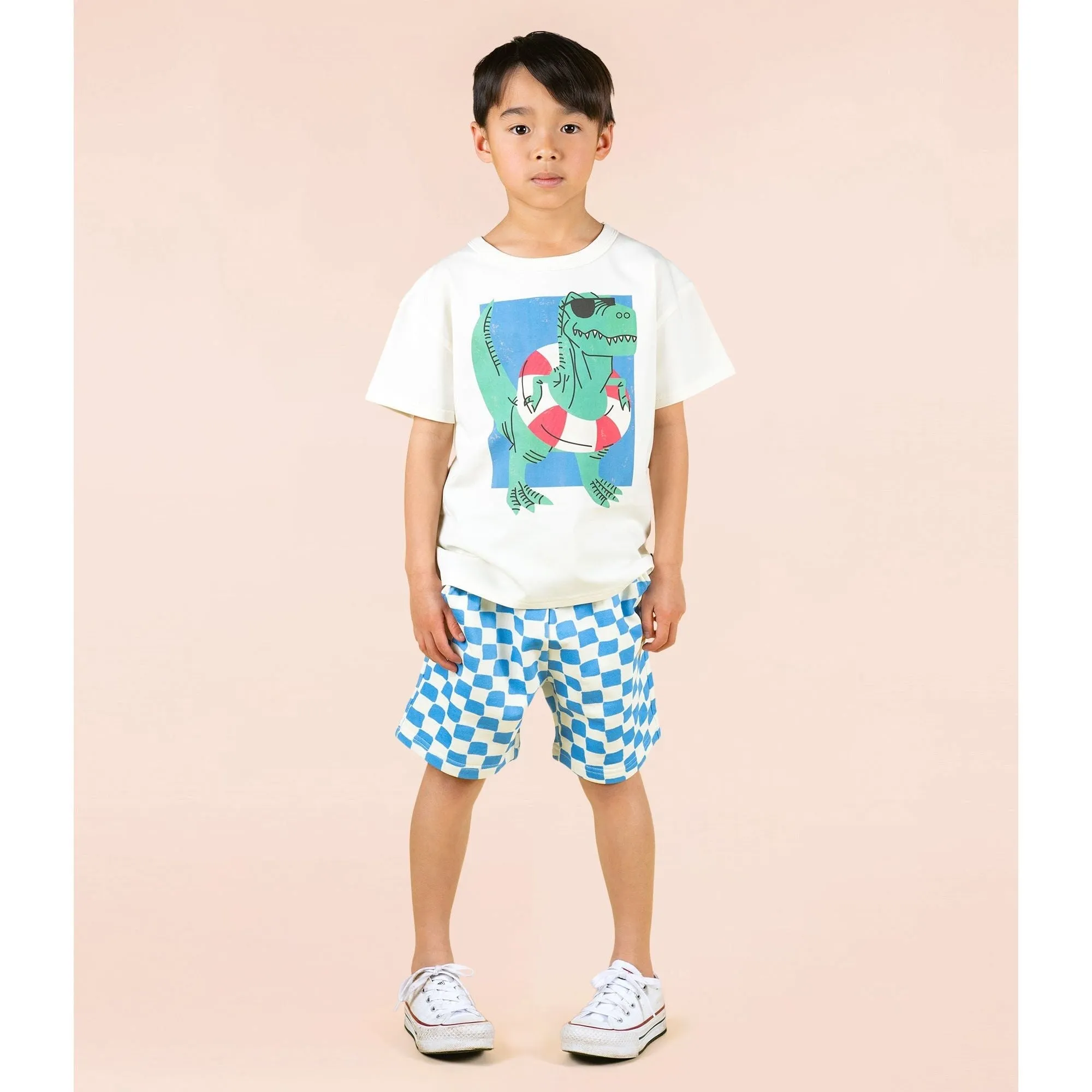 Blue Checker Shorts
