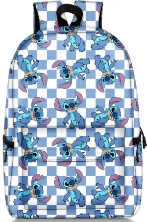 BLUE CHECKER STITCH PRE ORDER BACKPACK 7/19