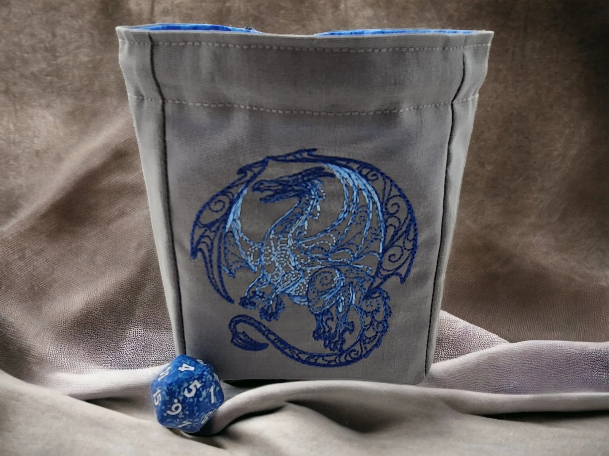Blue Dragon Dice bag