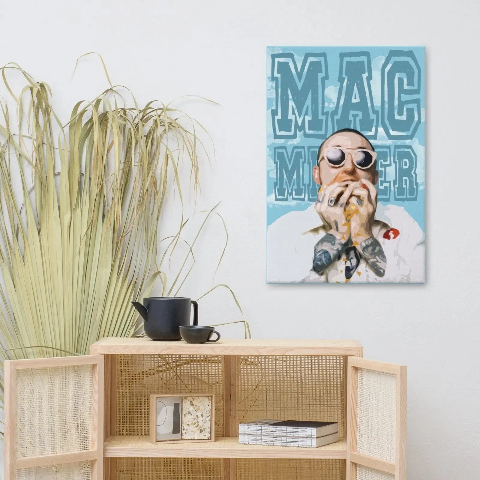 Blue World – A Tribute to Mac Miller on Canvas