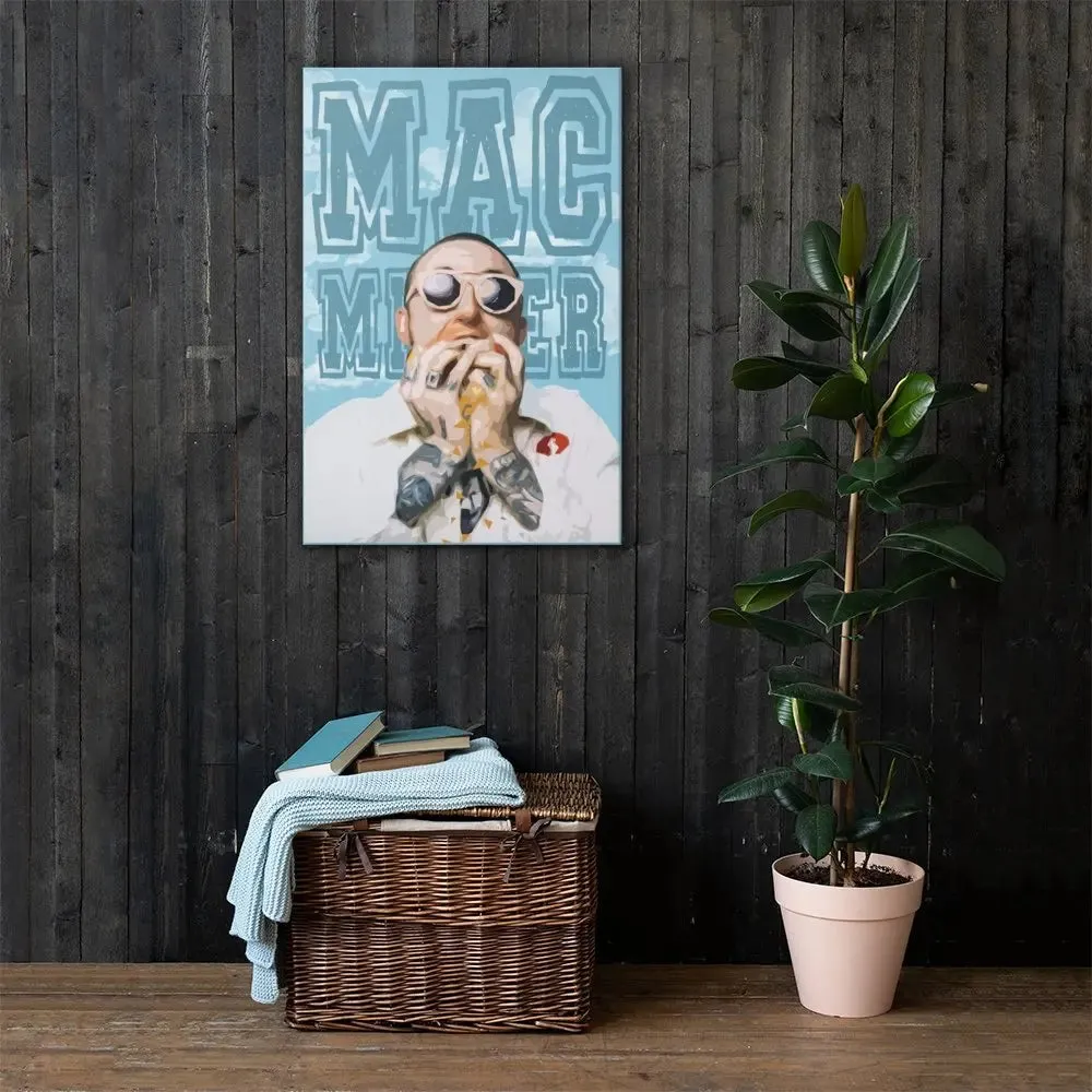 Blue World – A Tribute to Mac Miller on Canvas