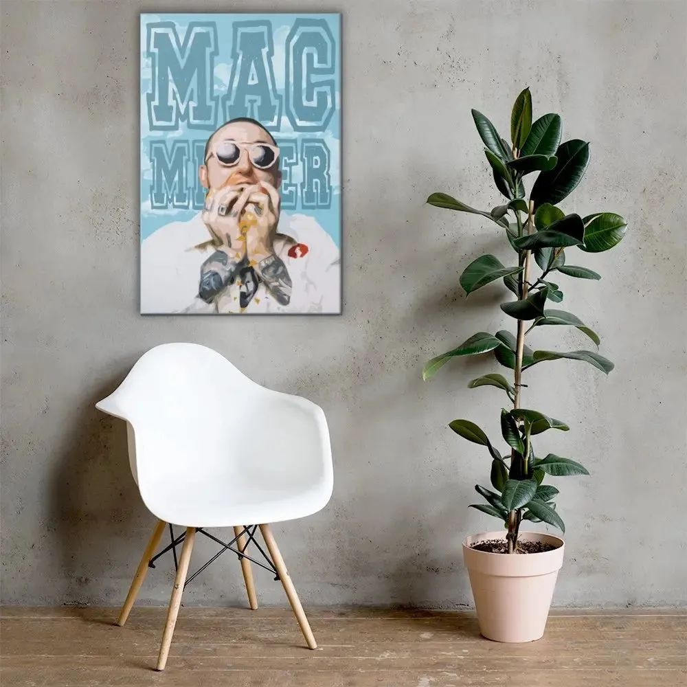 Blue World – A Tribute to Mac Miller on Canvas