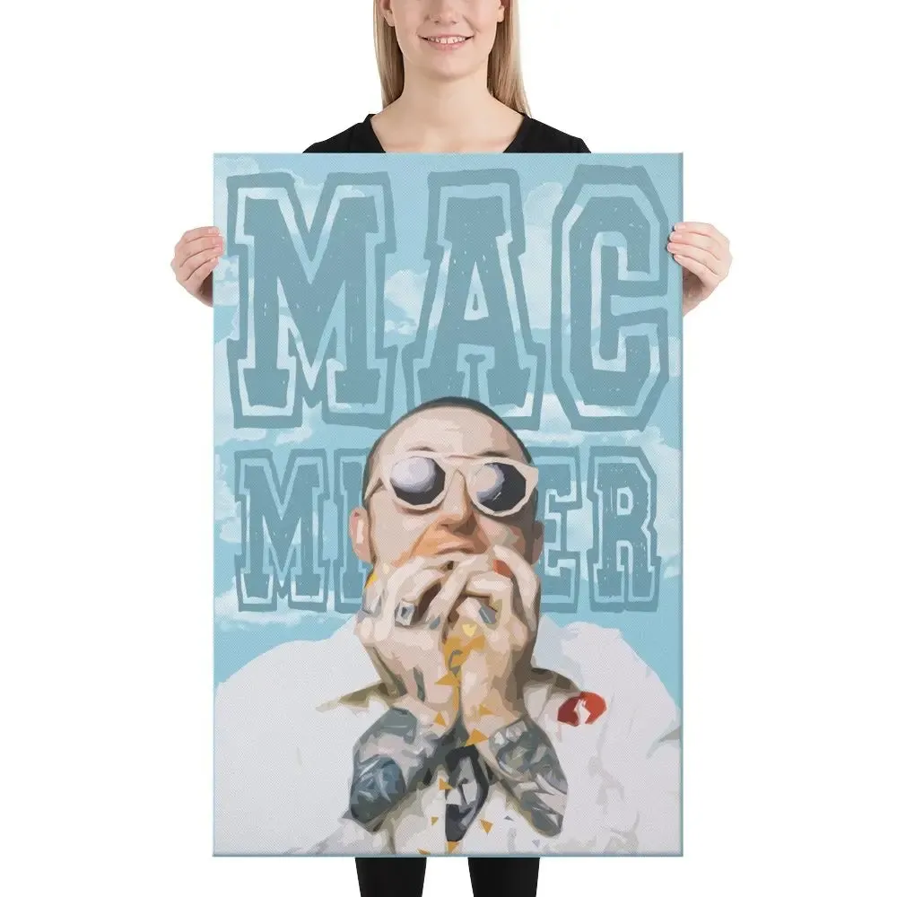 Blue World – A Tribute to Mac Miller on Canvas