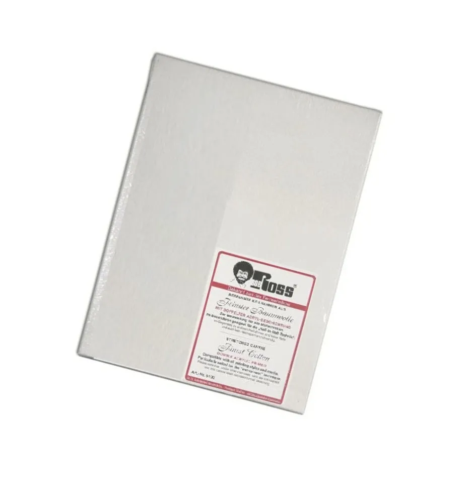 Bob Ross STRETCHED CANVAS - 30 x 40 cm (approx. 12 x 16") HALF PRICE!