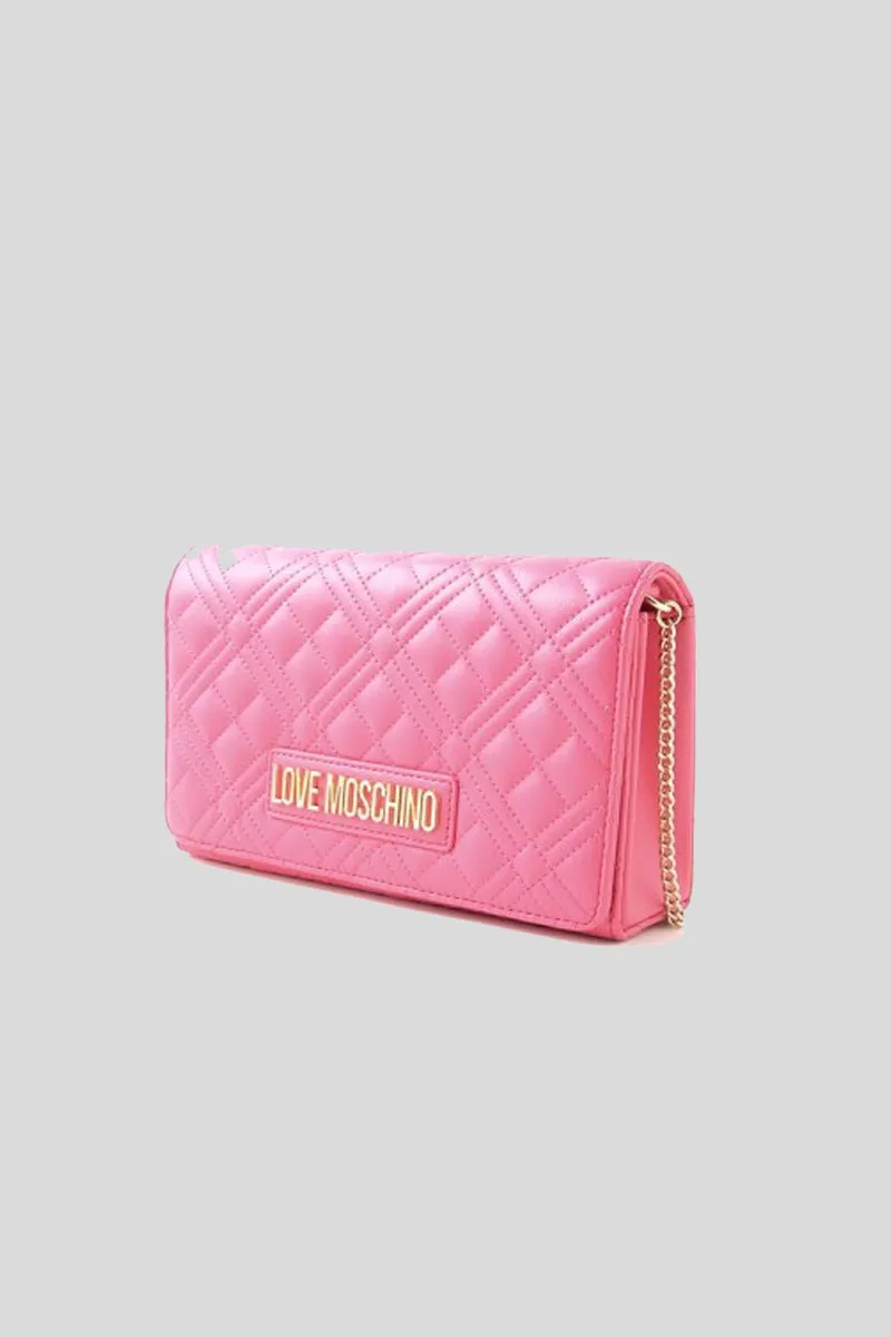 Borsa Quilted Nappa Pu - Fuxia