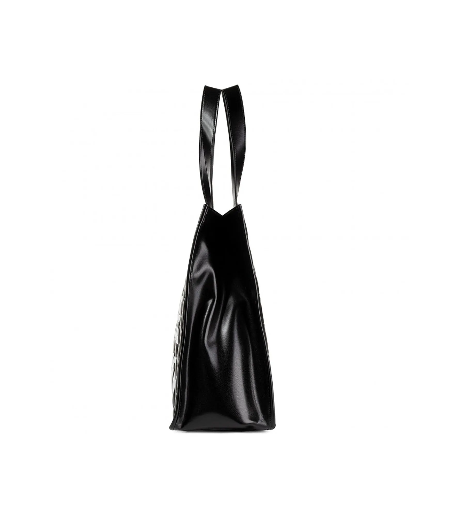 Borsa Quilted Nappa Pu - Nero