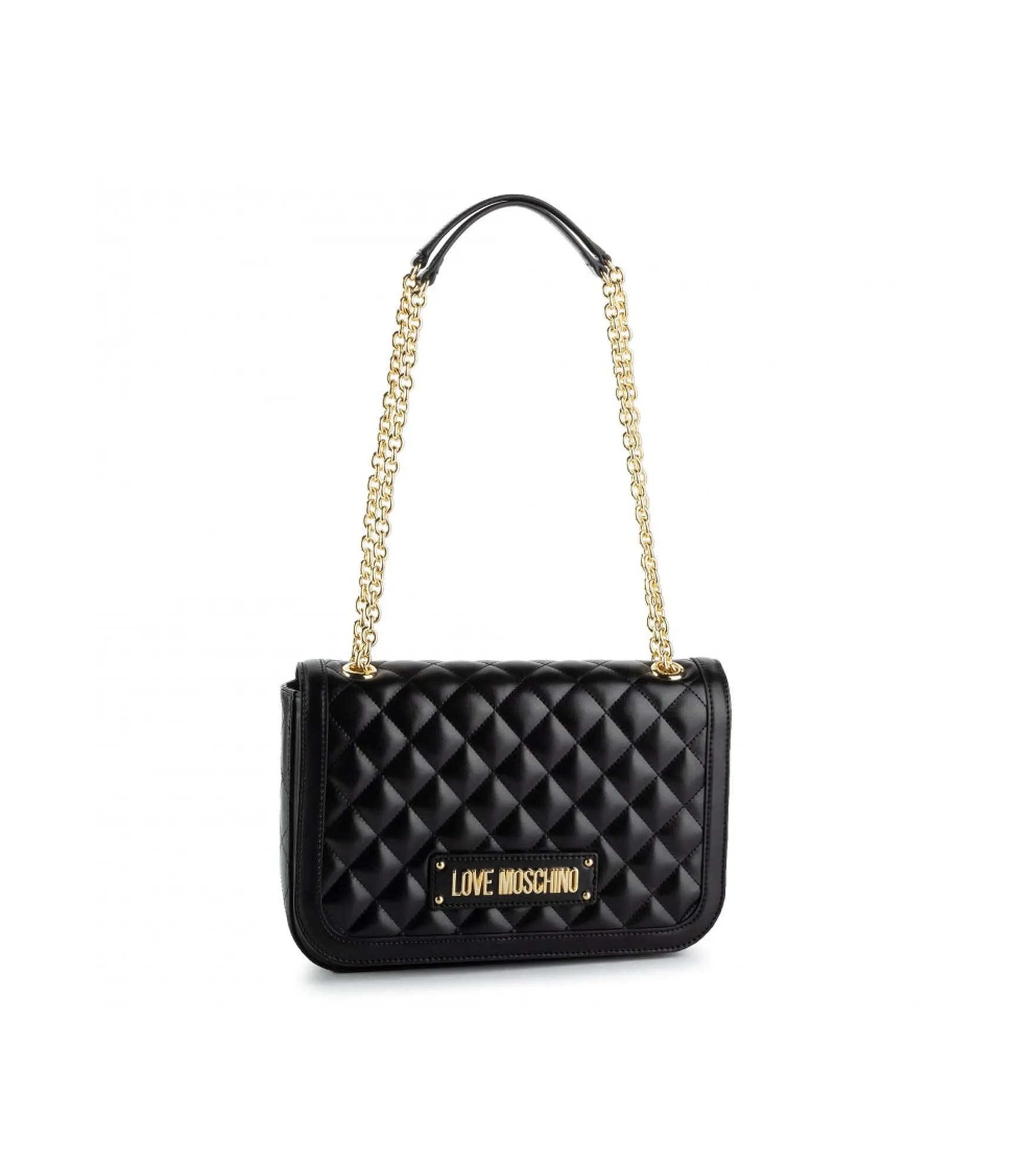 Borsa Quilted Nappa Pu - Nero