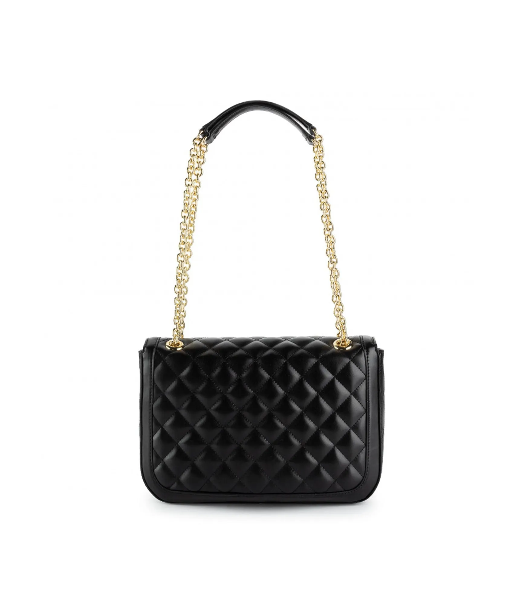 Borsa Quilted Nappa Pu - Nero