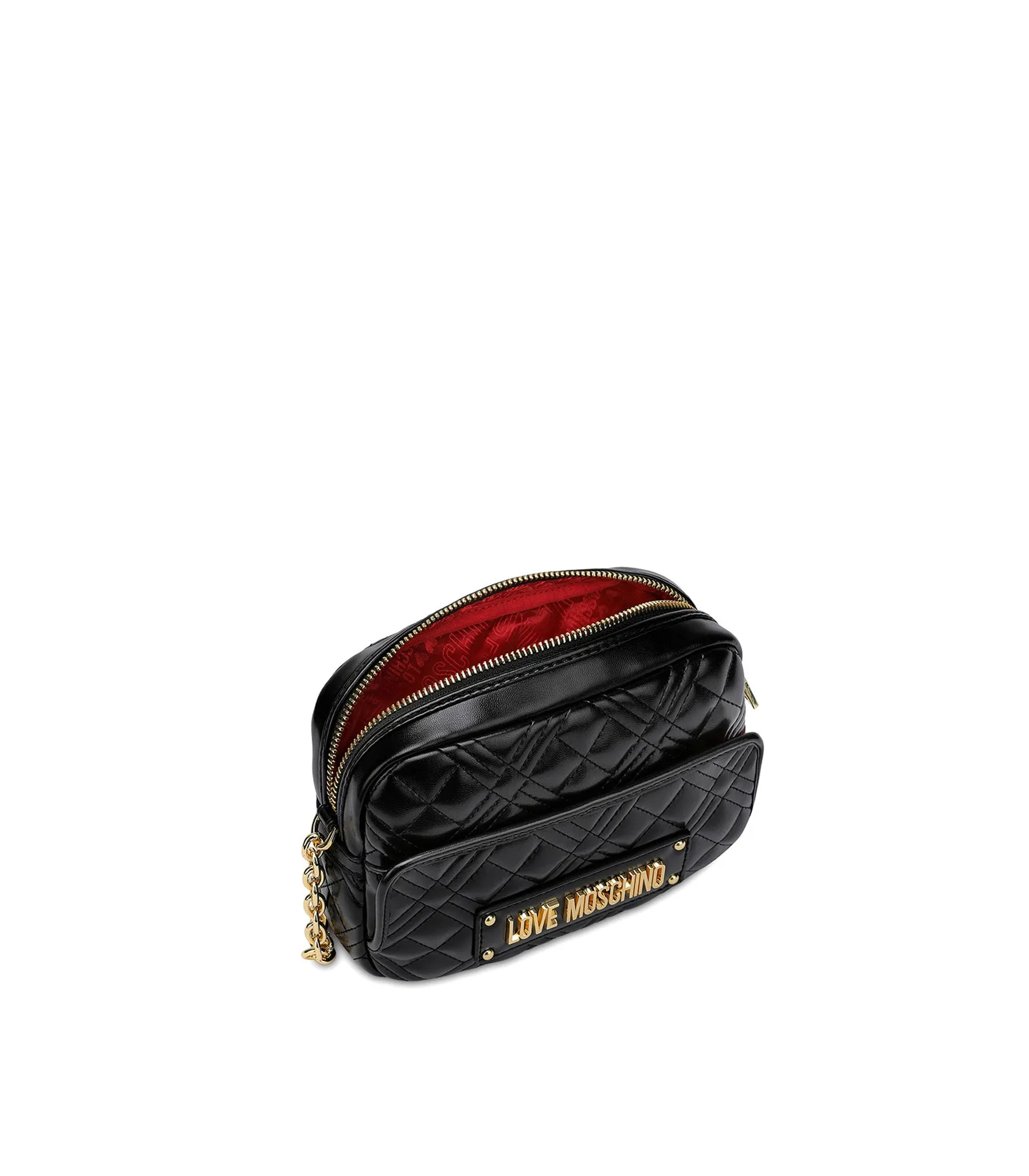 Borsa Quilted Nappa Pu - Nero