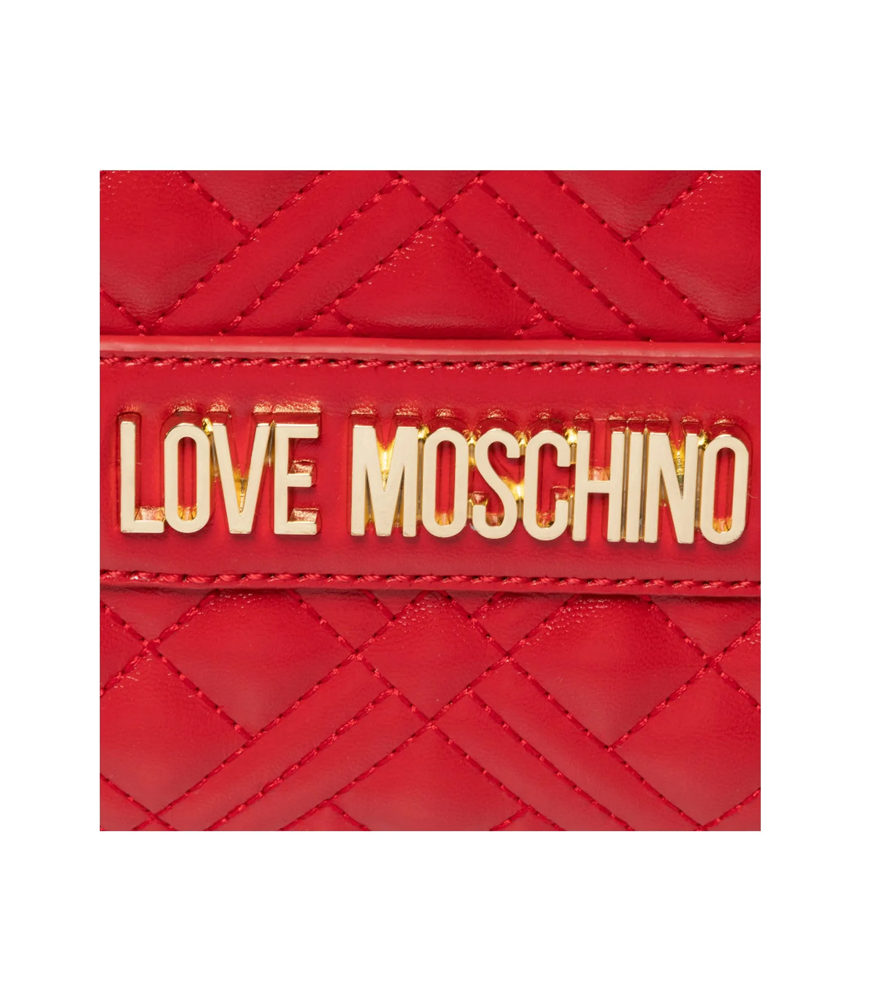 Borsa Quilted Nappa Pu - Rosso