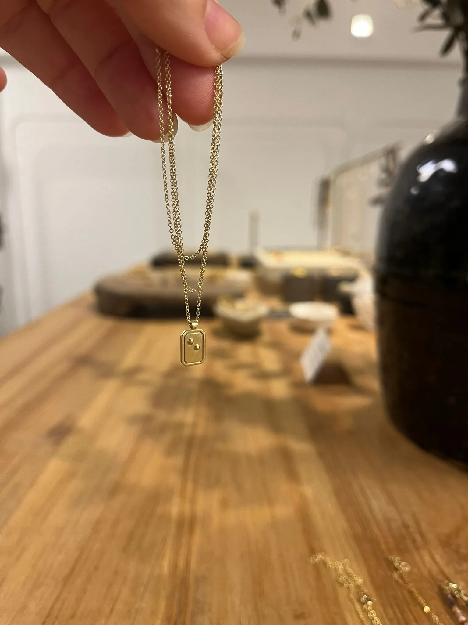 Braille Pendant