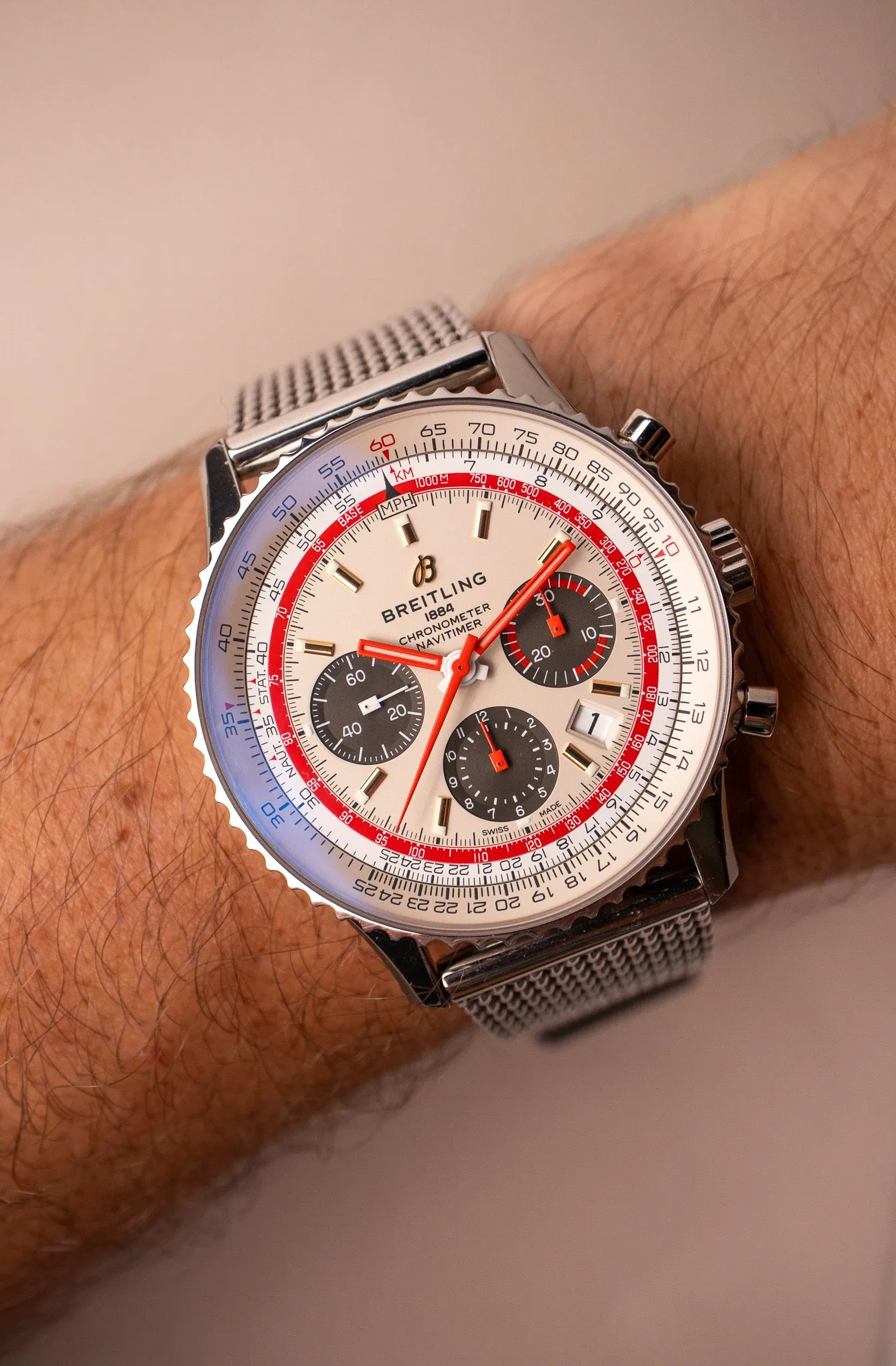 Breitling Navitimer B01 Chronograph 43 TWA Special Edition AB0121 Airline Capsule Collection