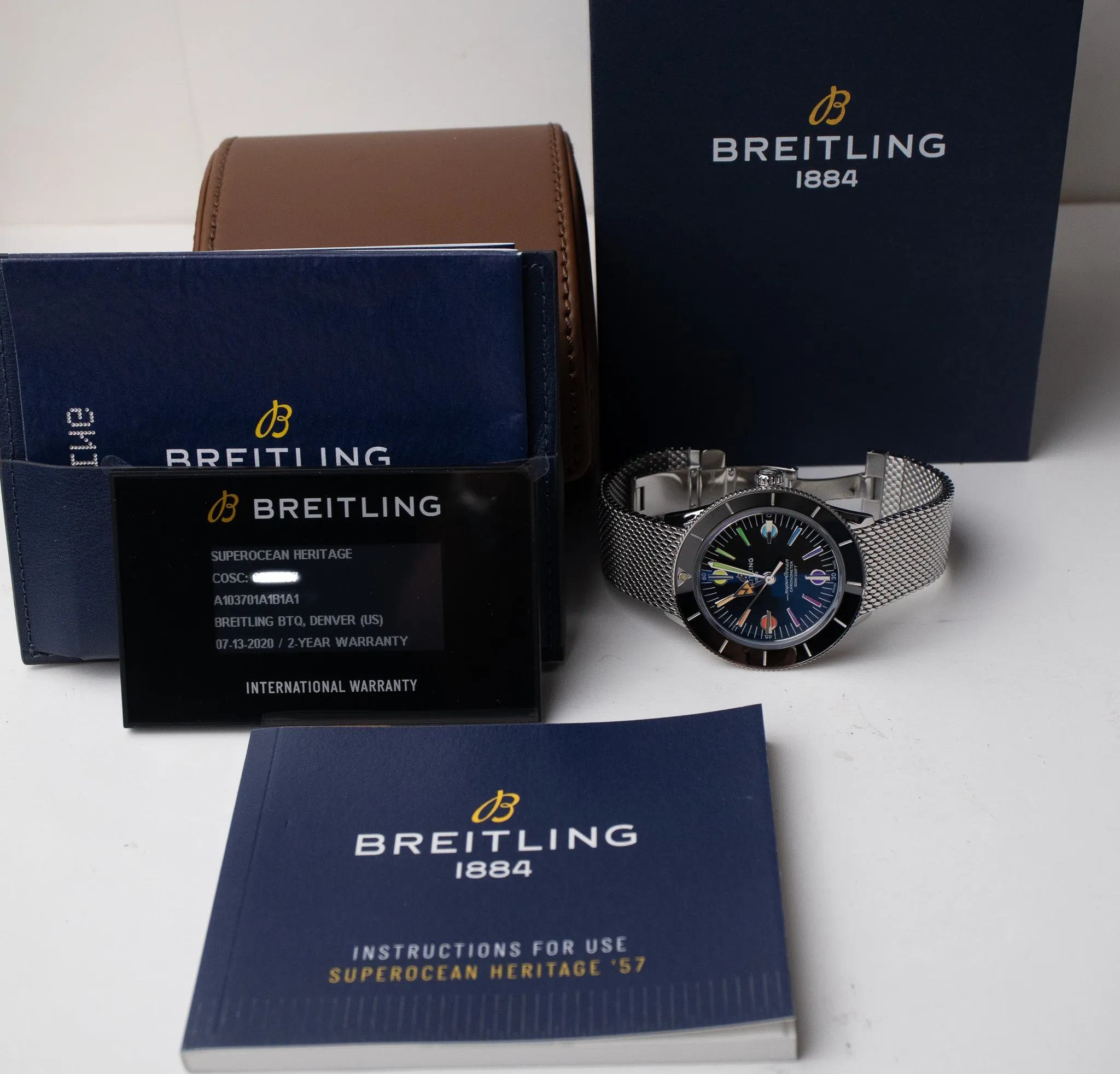 Breitling Superocean Heritage '57 Rainbow A103701