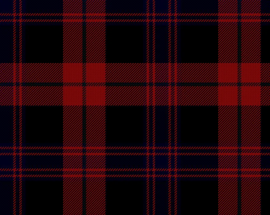 Brown Modern Tartan Suspenders