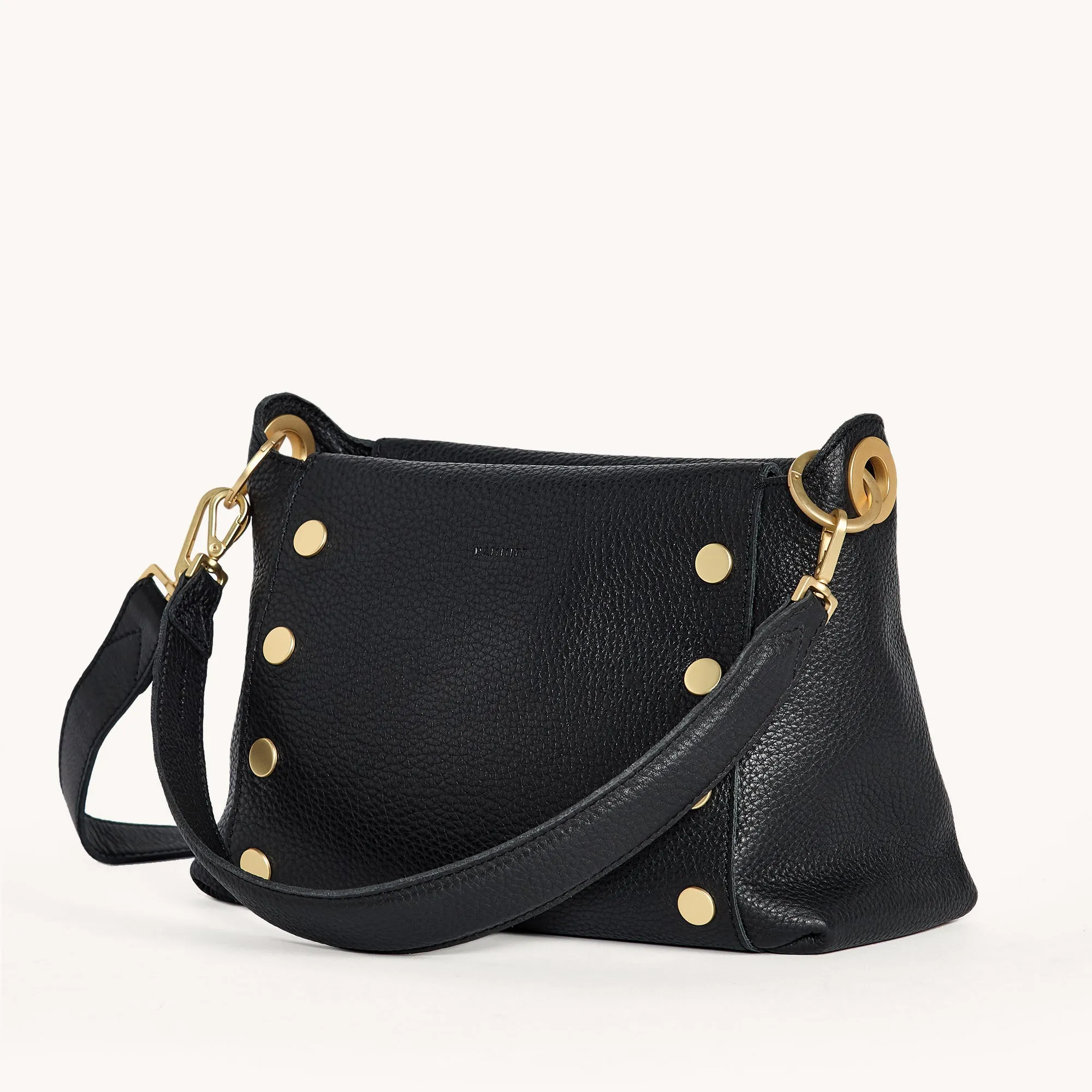 Bryant | Black/Brushed Gold Red Zip | Med