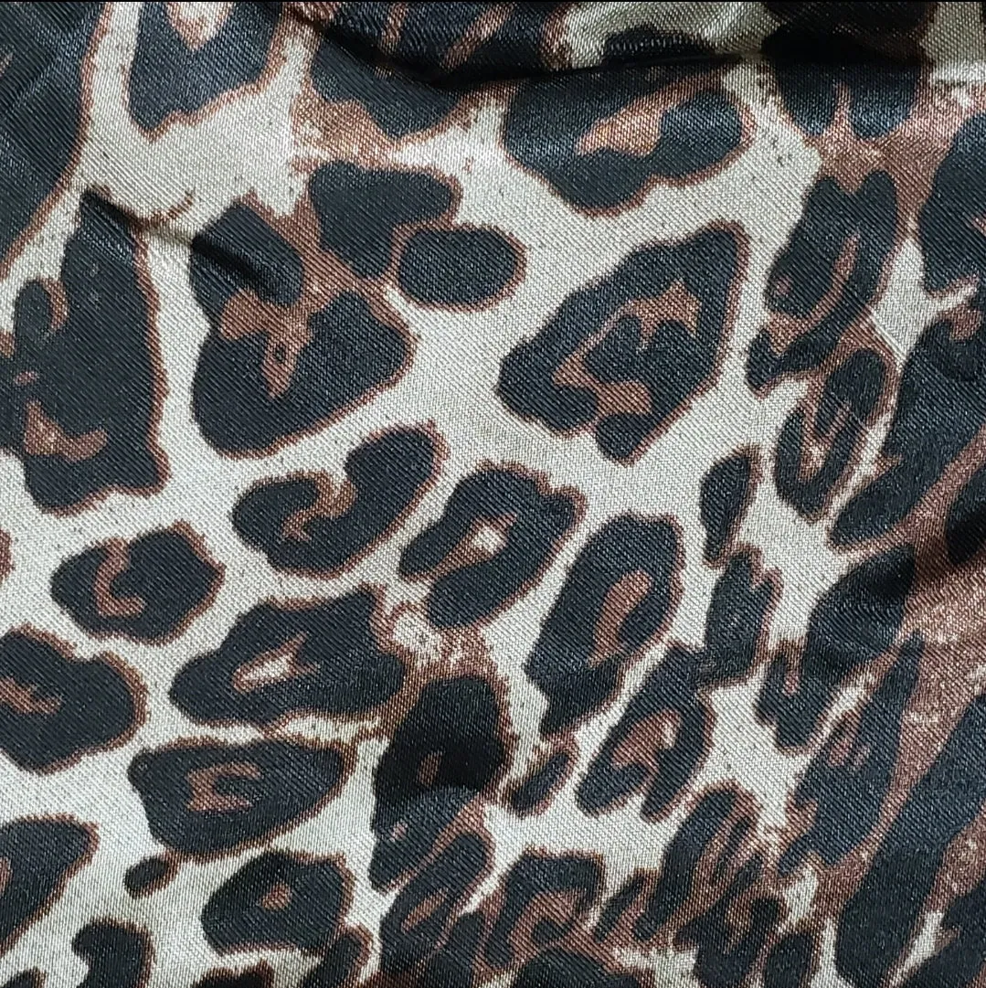 BT Xtra-Long Silky Designed Bonnet Cap (Leopard)