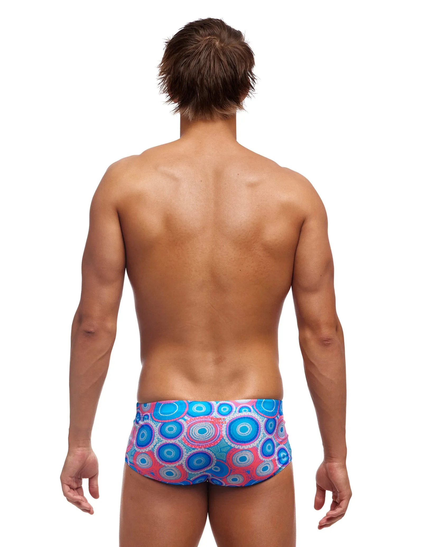 Bundjalung Blue Sidewinder Trunks - Blue