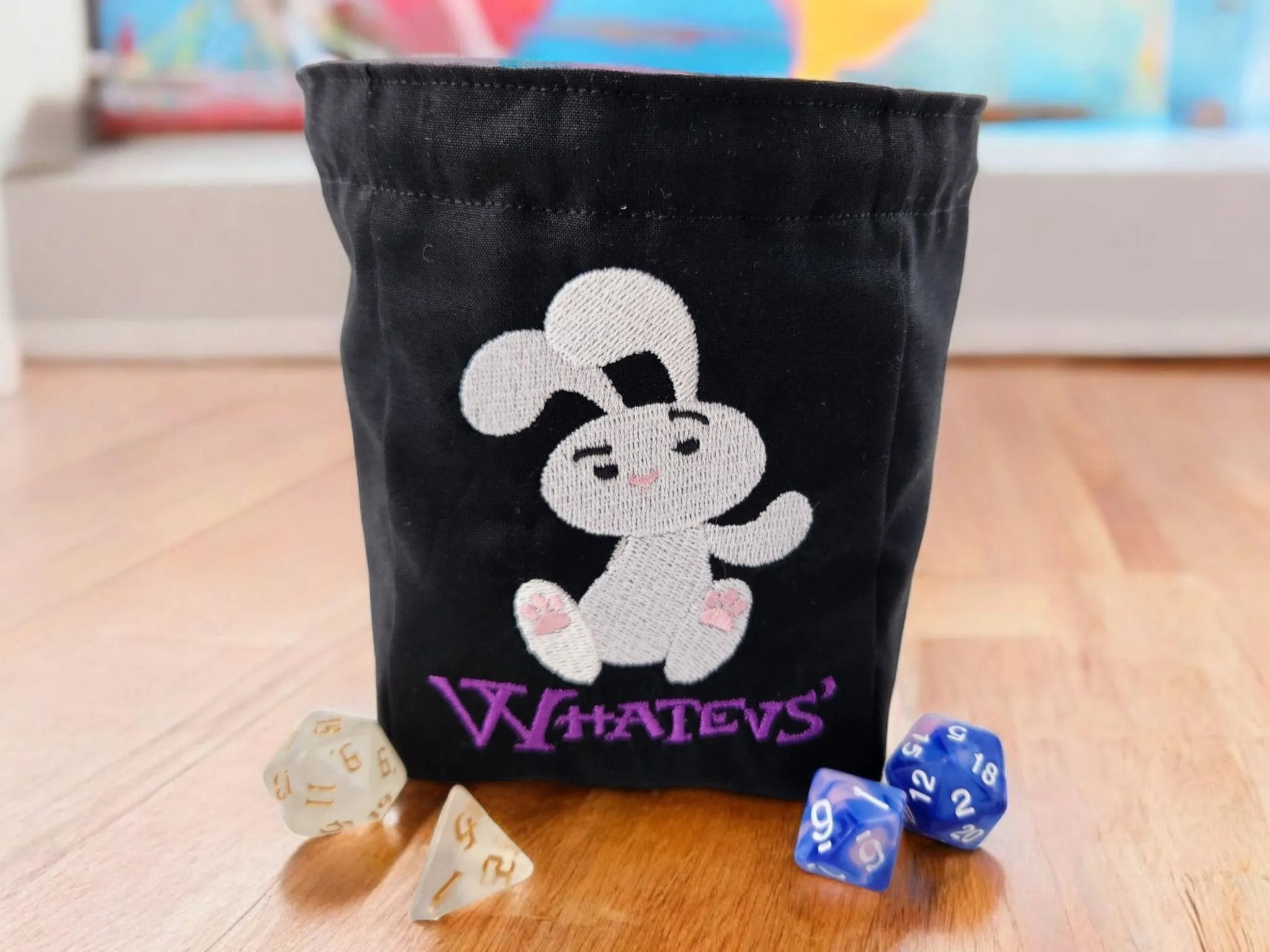 Bunny Attitude Dice Bag