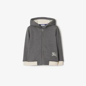 Burberry Cotton Zip Hoodie