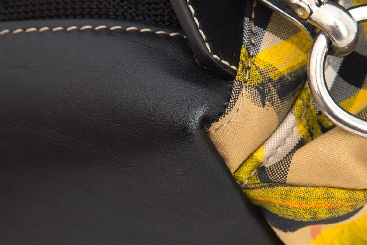 Burberry Yellow Graffiti Rucksack Backpack