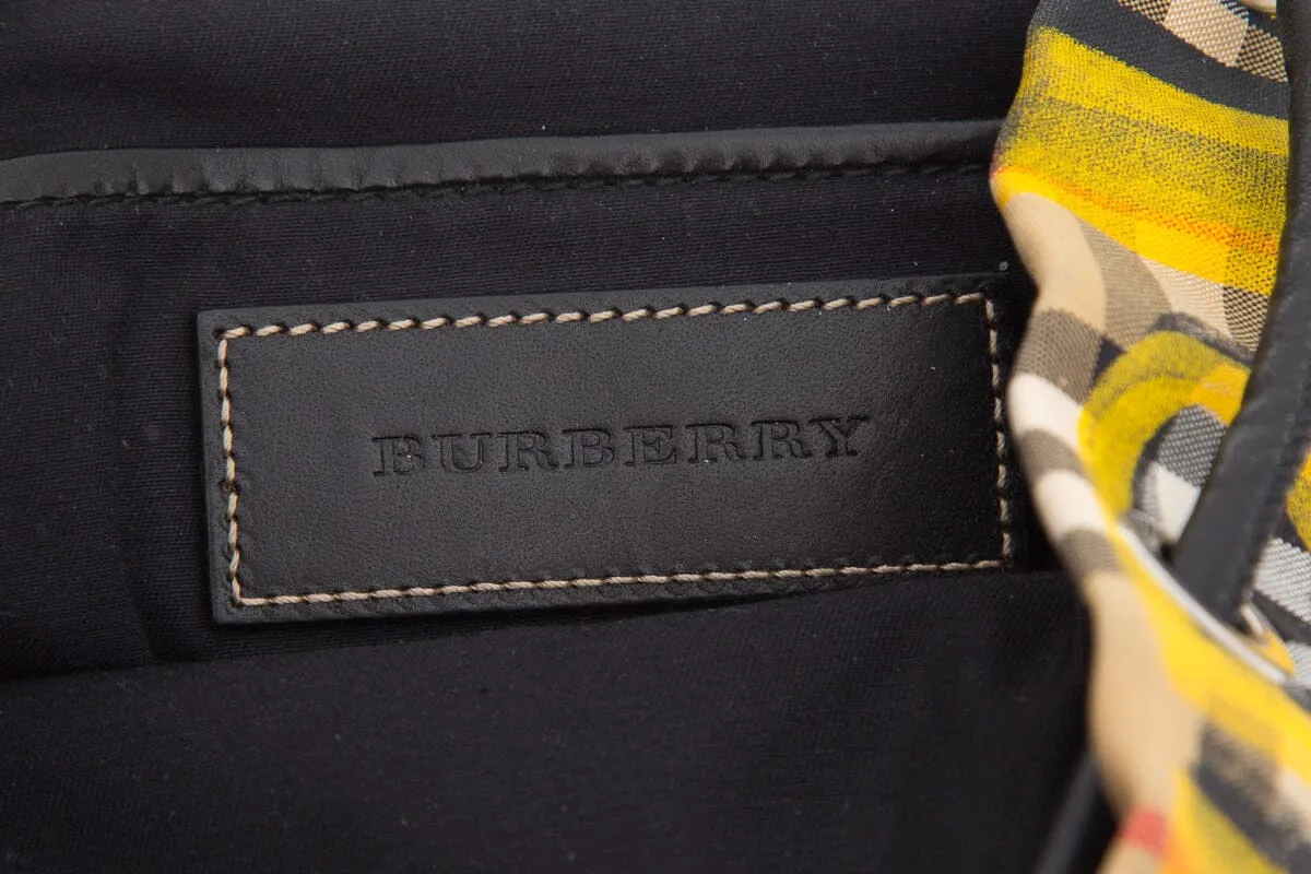 Burberry Yellow Graffiti Rucksack Backpack