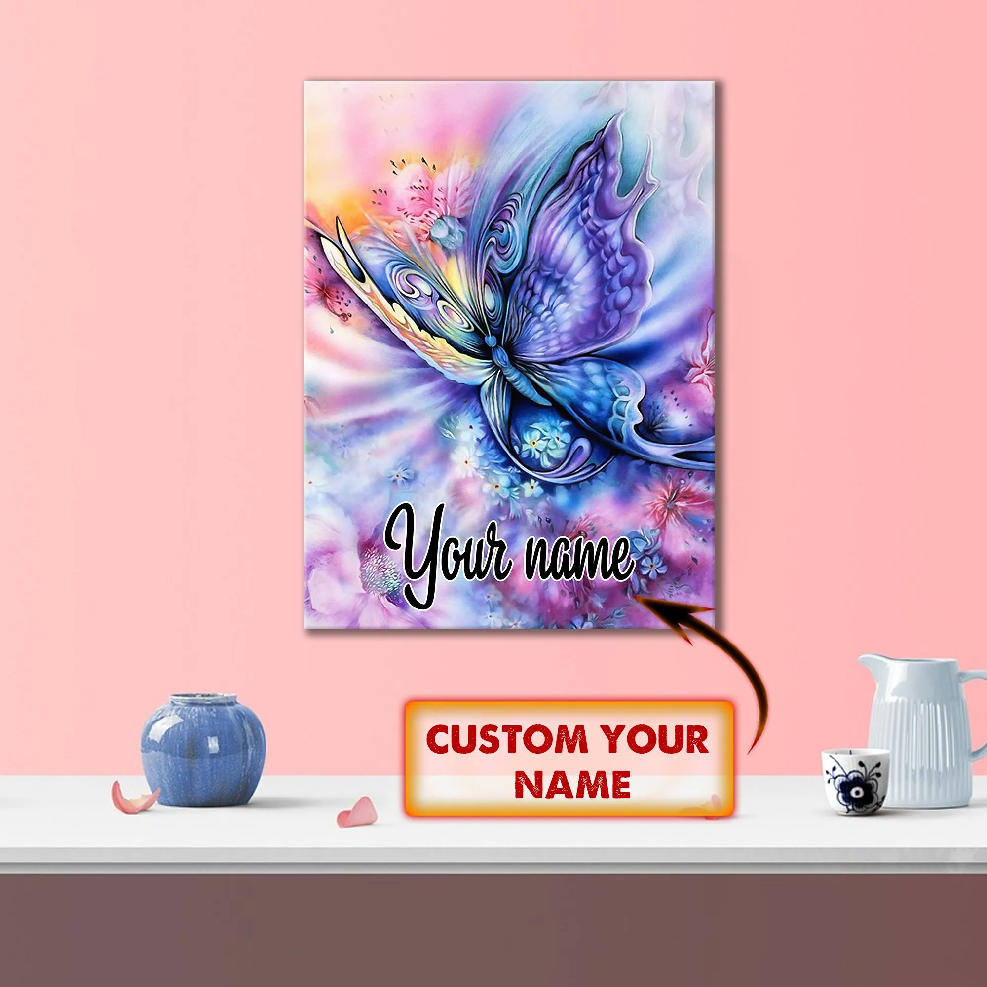Butterfly - Custom Canvas - Vhv-canvas-022