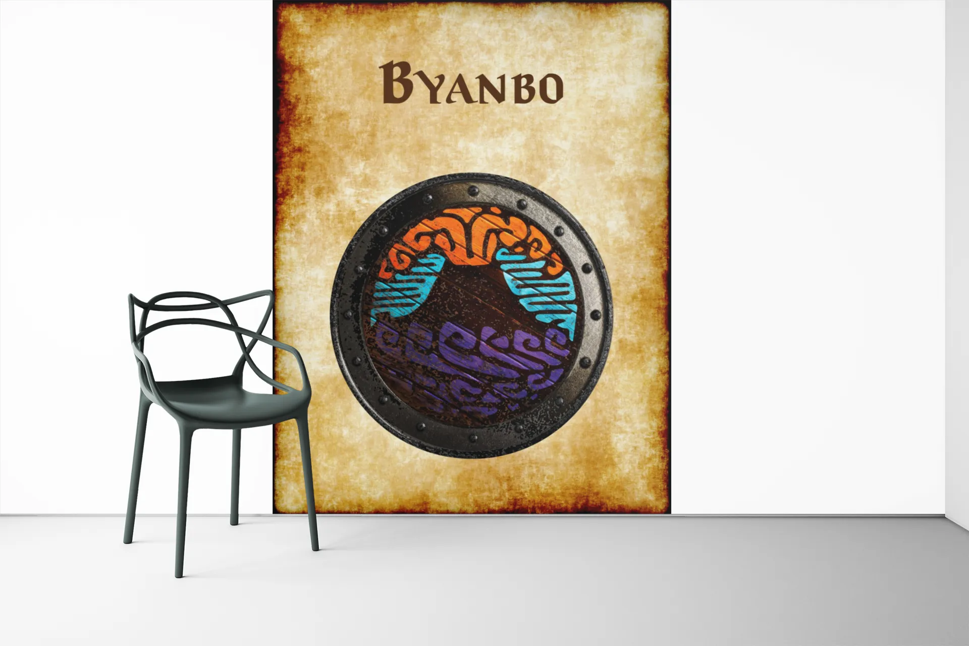 Byanbo Heraldry of Greyhawk Anna Meyer Cartography Canvas Art Print