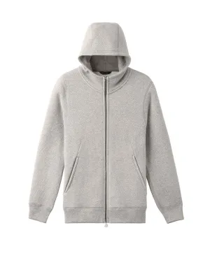 Cabin Fleece Zip Hoodie Concrete