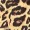 Camel Leopard Print Silky High Neck Dress