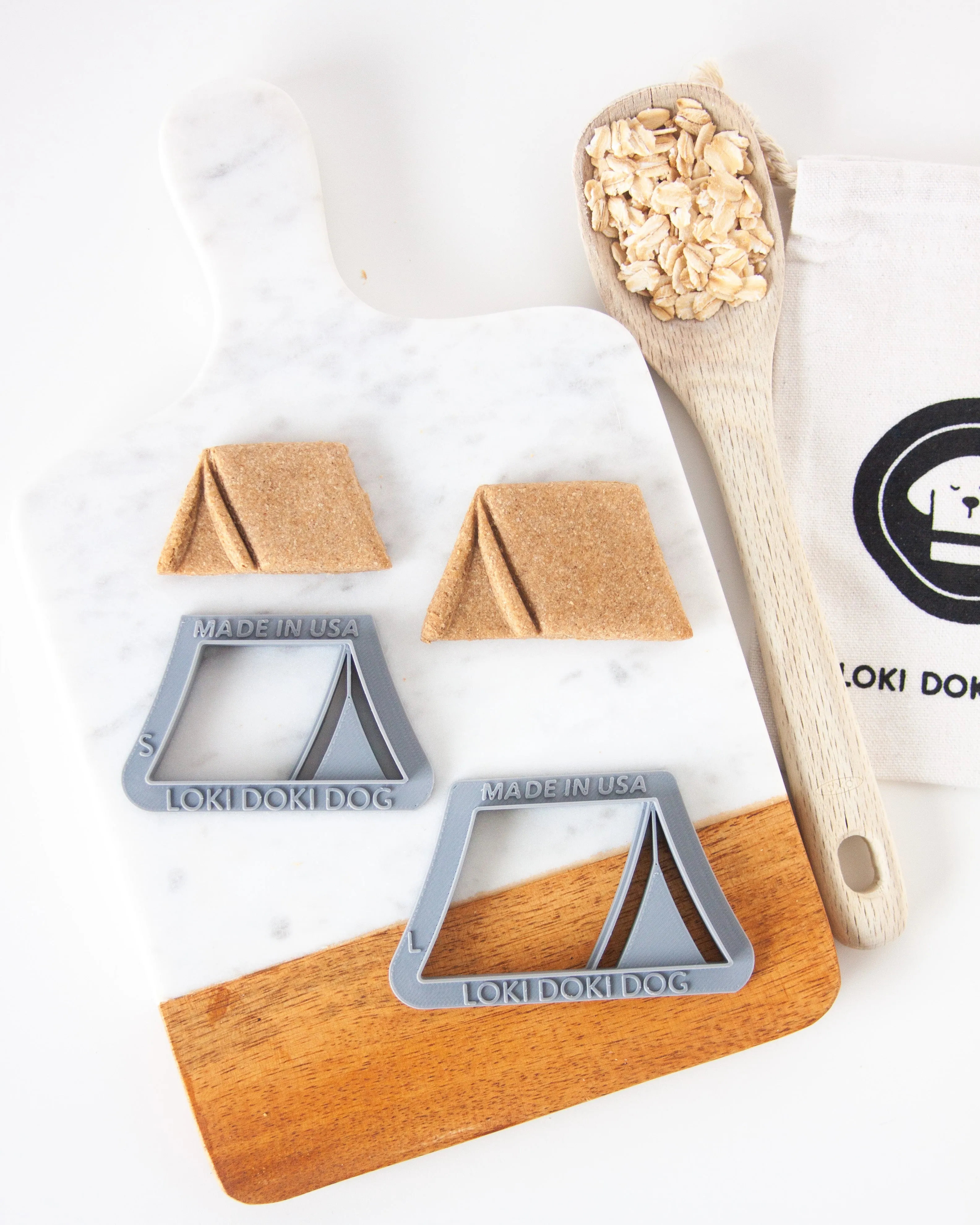 Camping Tent Shaped Cookie Cutter