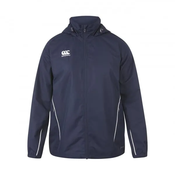 Canterbury Team Full Zip Rain Jacket - Navy