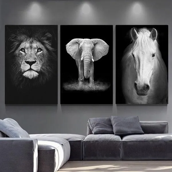 Canvas Print - Animal Portraits