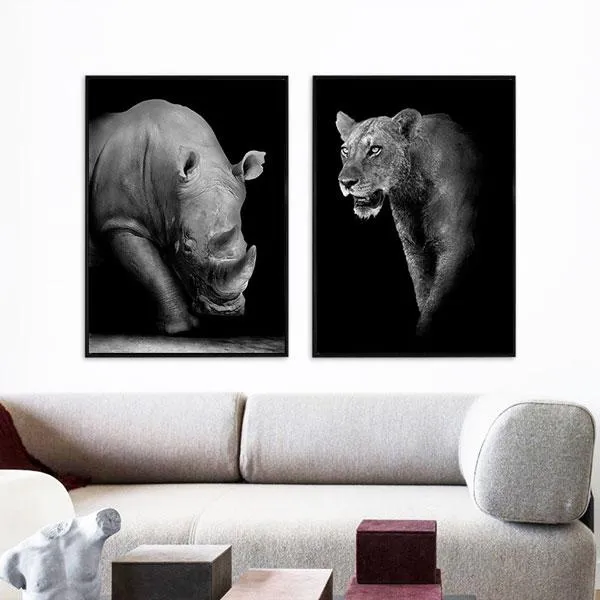 Canvas Print - Animal Portraits