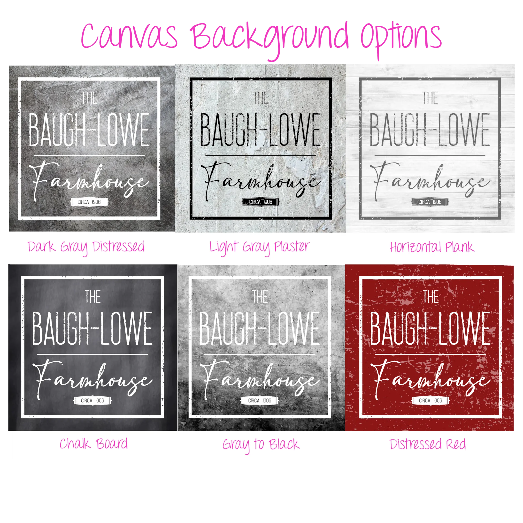 Canvas Print Wall Art 20x20 Custom Farmhouse