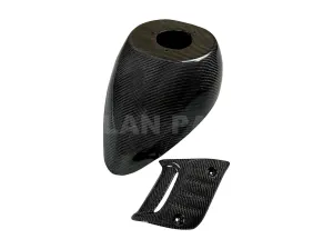 Carbon Fiber Mudguard Front With Shock Cover | Piaggio ZIP SP