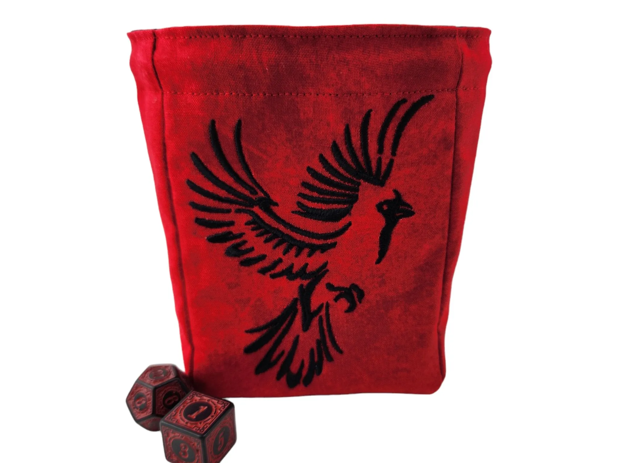 Cardinal Bird Dice Bag