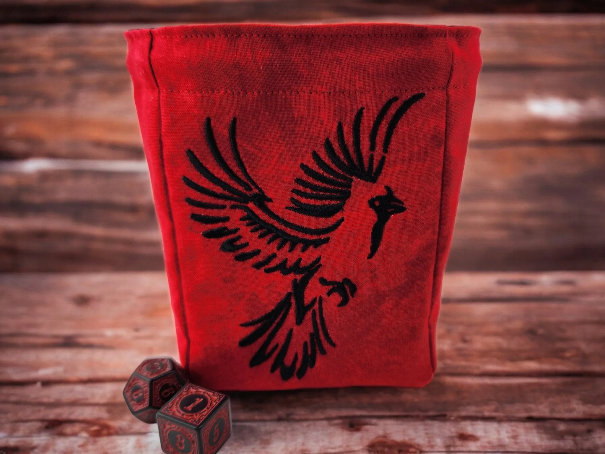 Cardinal Bird Dice Bag