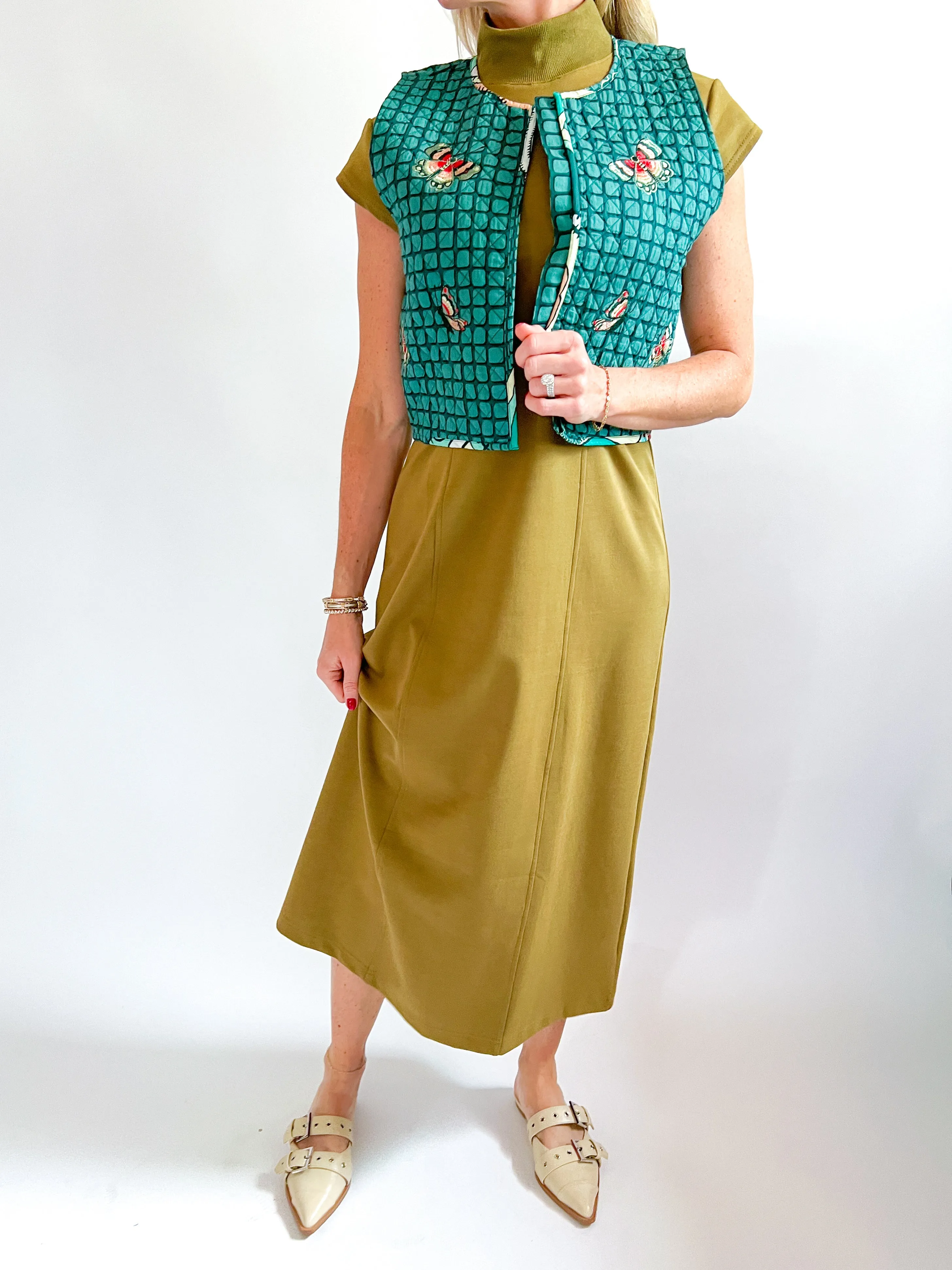 Carmen Quilted Butterfly Vest